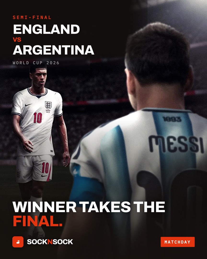 Instagram post: matchday, Argentina versus England